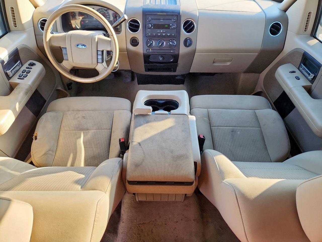2007 Ford F150 Supercrew Red vin: 1FTRW12W37KD05004