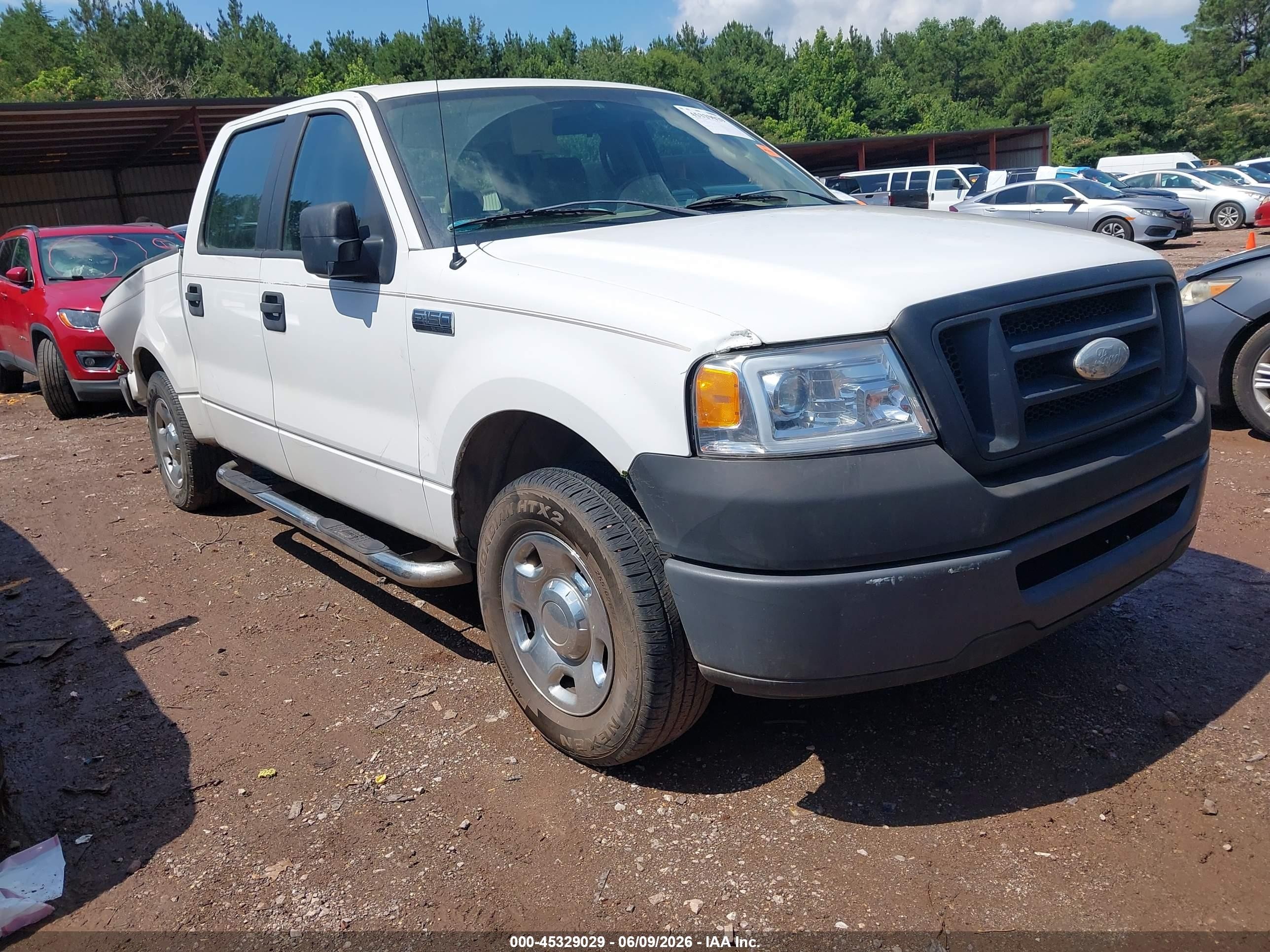 2008 Ford F-150 60th Anniversary/fx2/xl/xlt White vin: 1FTRW12W38FA41888