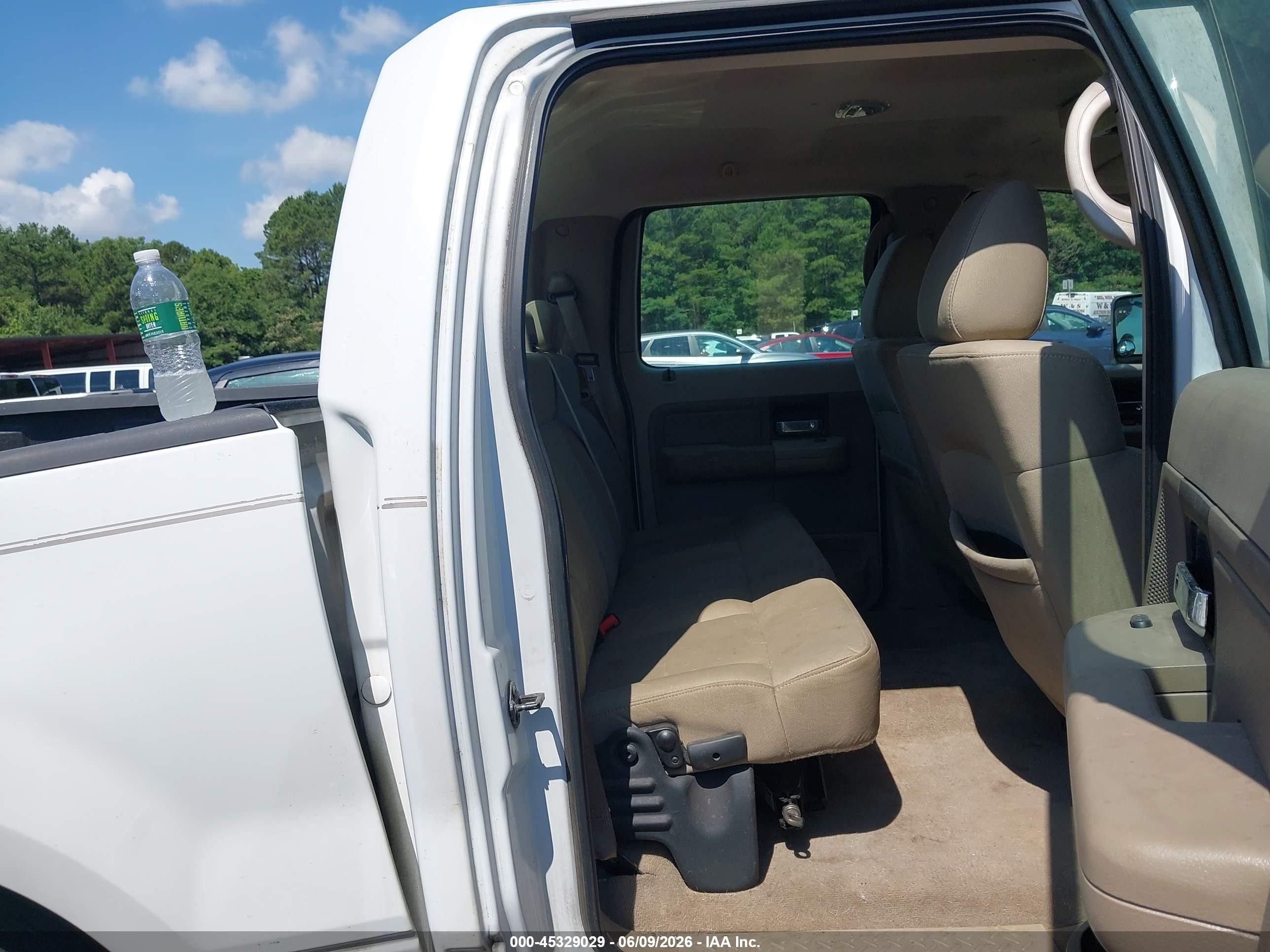 2008 Ford F-150 60th Anniversary/fx2/xl/xlt White vin: 1FTRW12W38FA41888