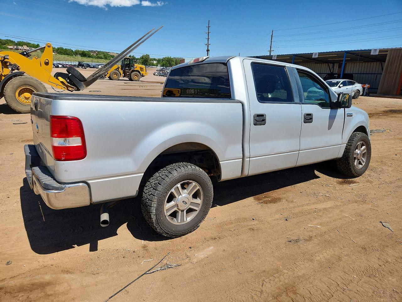 2008 Ford F150 Supercrew Серебряный vin: 1FTRW12W38FB53543