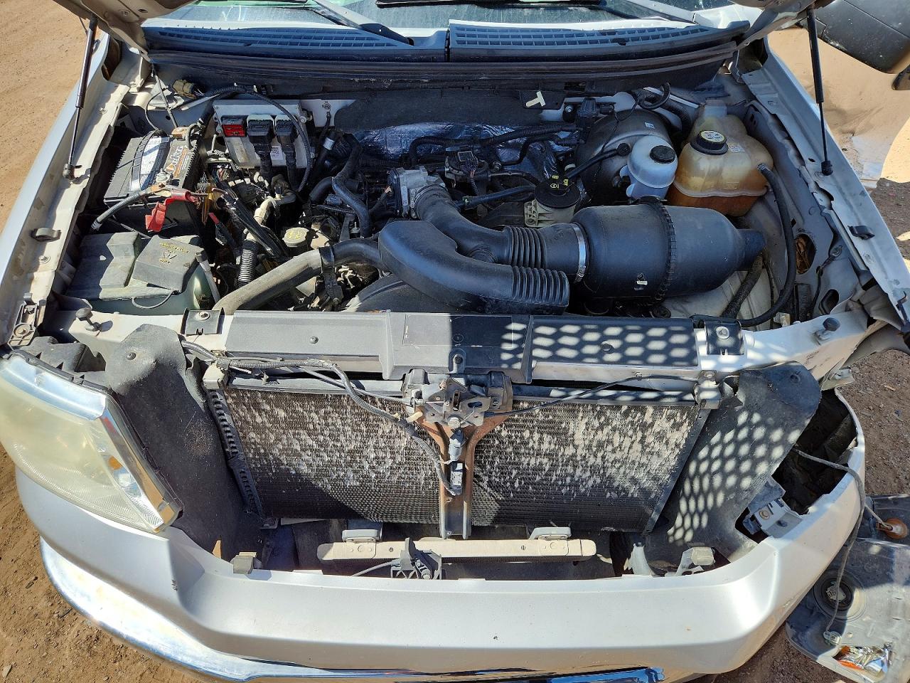 2008 Ford F150 Supercrew Серебряный vin: 1FTRW12W38FB53543