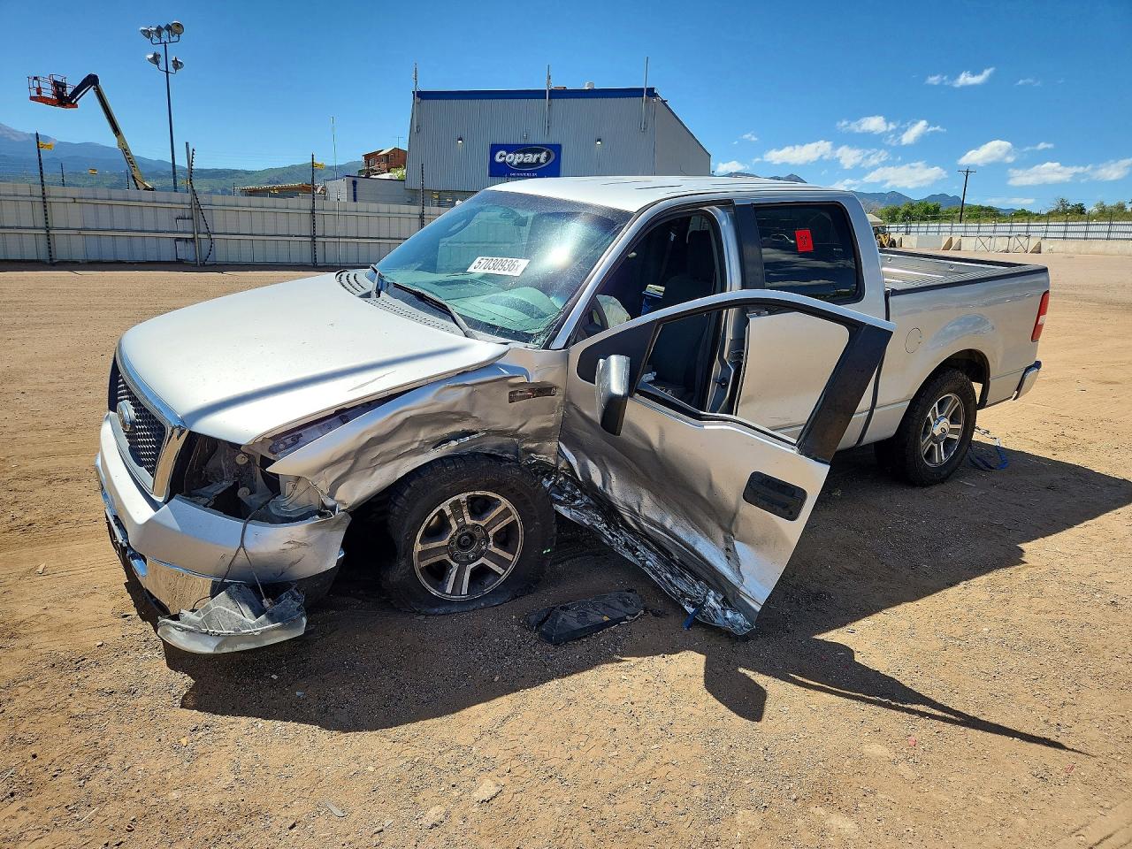2008 Ford F150 Supercrew Silver vin: 1FTRW12W38FB53543