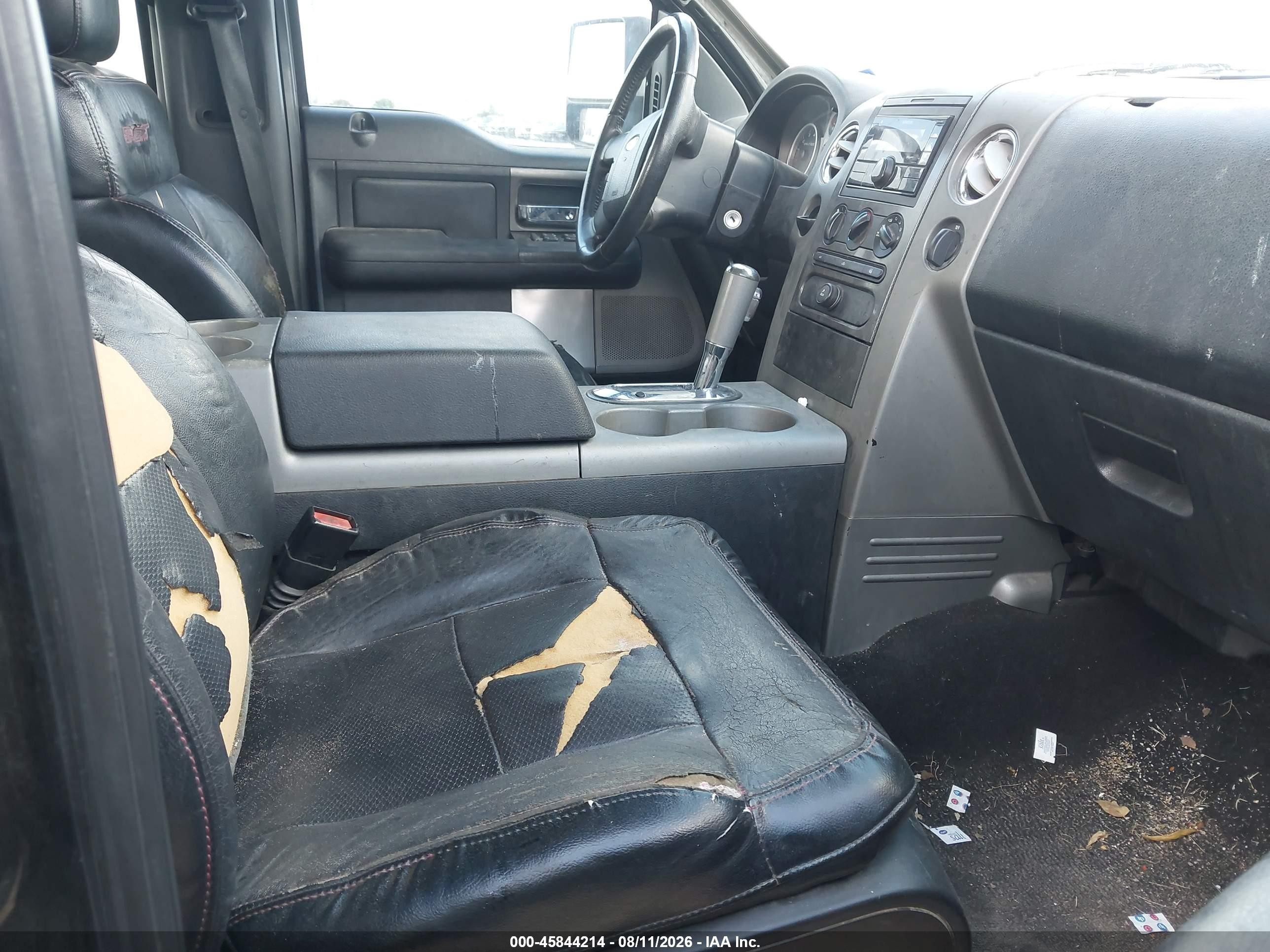 2008 Ford F-150 Xlt Black vin: 1FTRW12W38KB81401