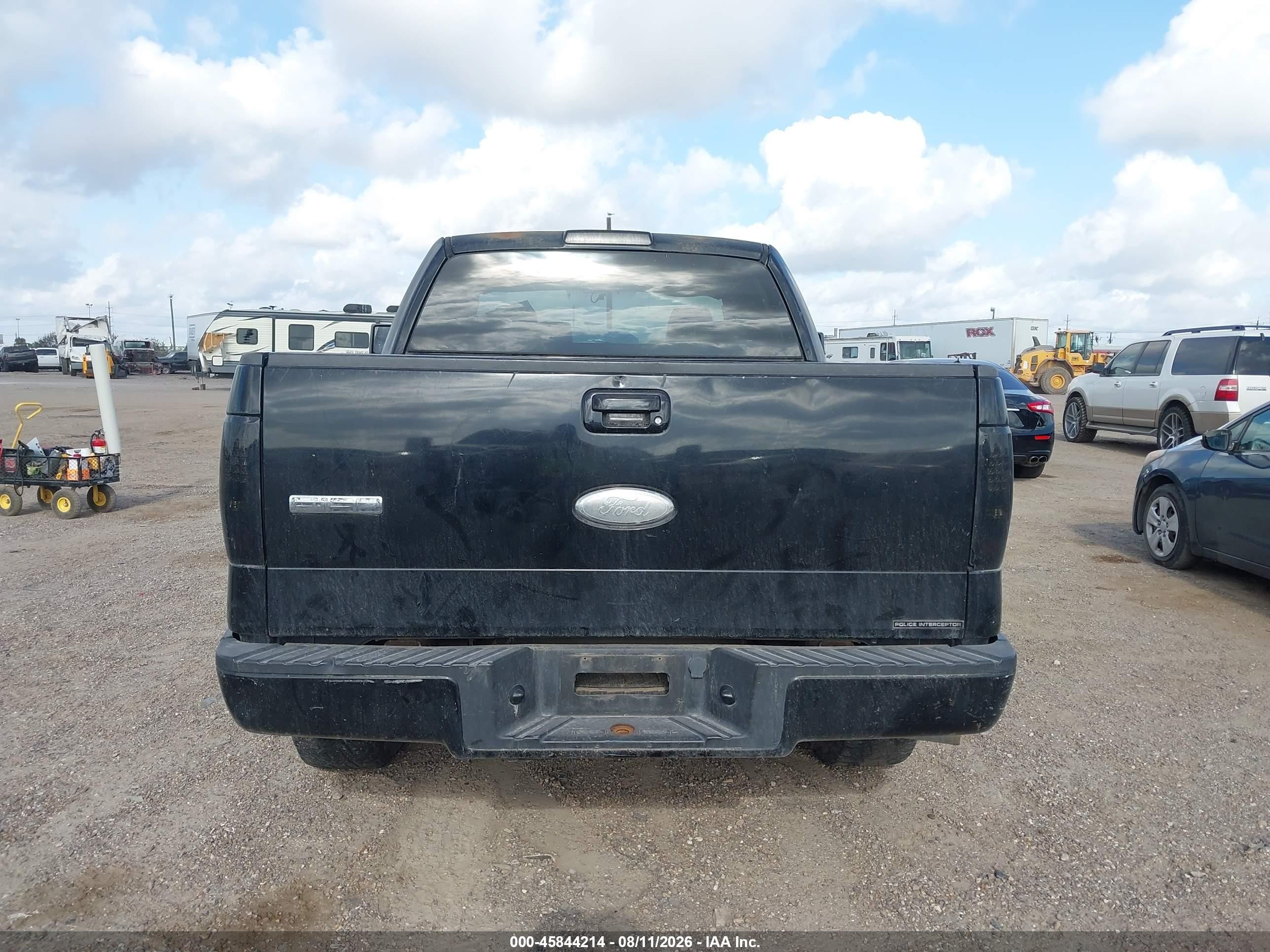 2008 Ford F-150 Xlt Black vin: 1FTRW12W38KB81401