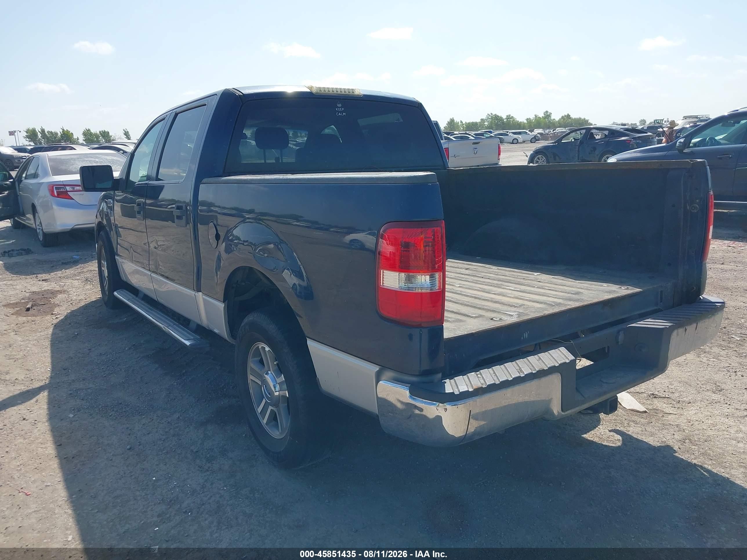 2005 Ford F-150 Xlt Dark Blue vin: 1FTRW12W45FB68600
