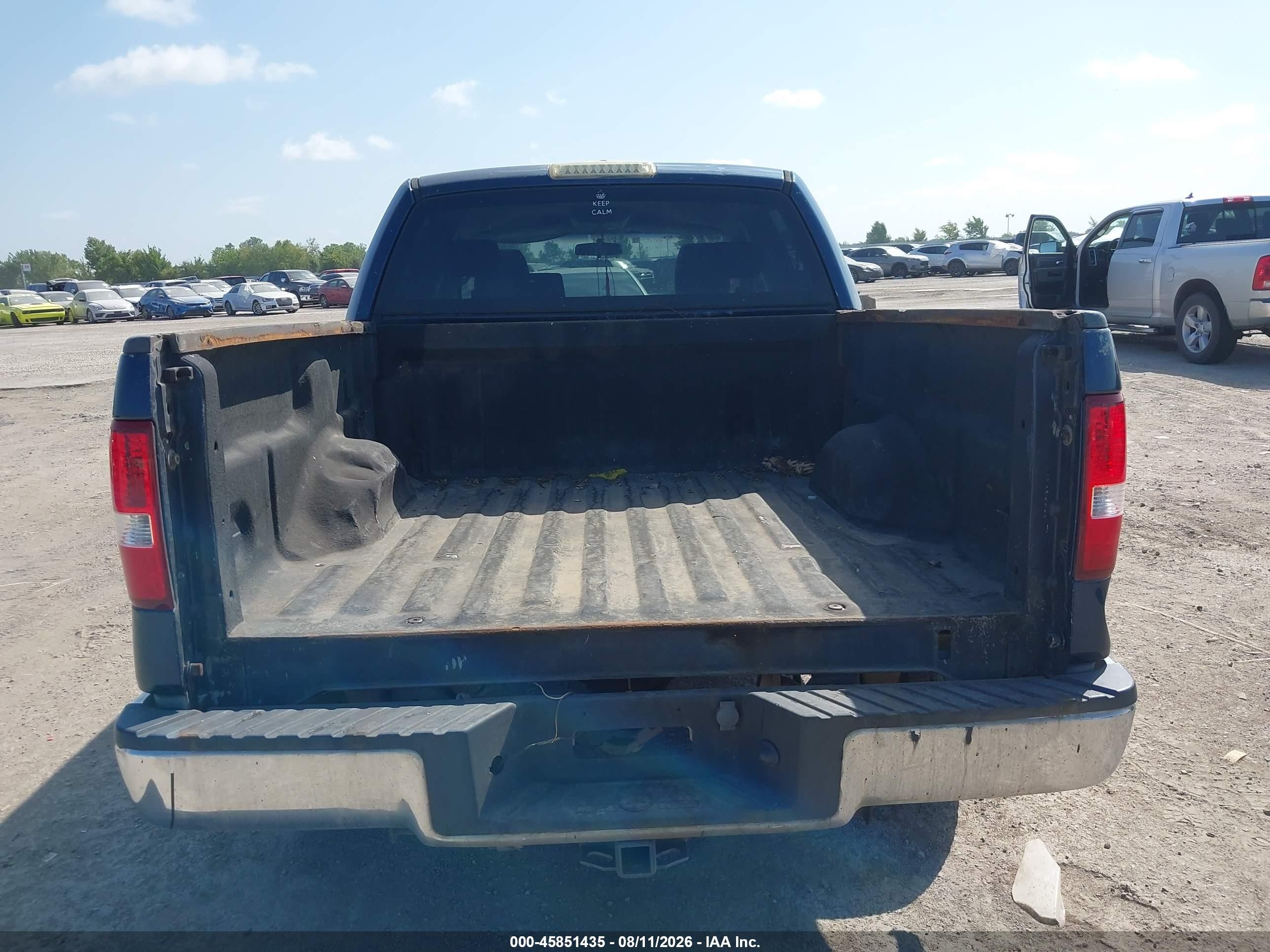 2005 Ford F-150 Xlt Dark Blue vin: 1FTRW12W45FB68600