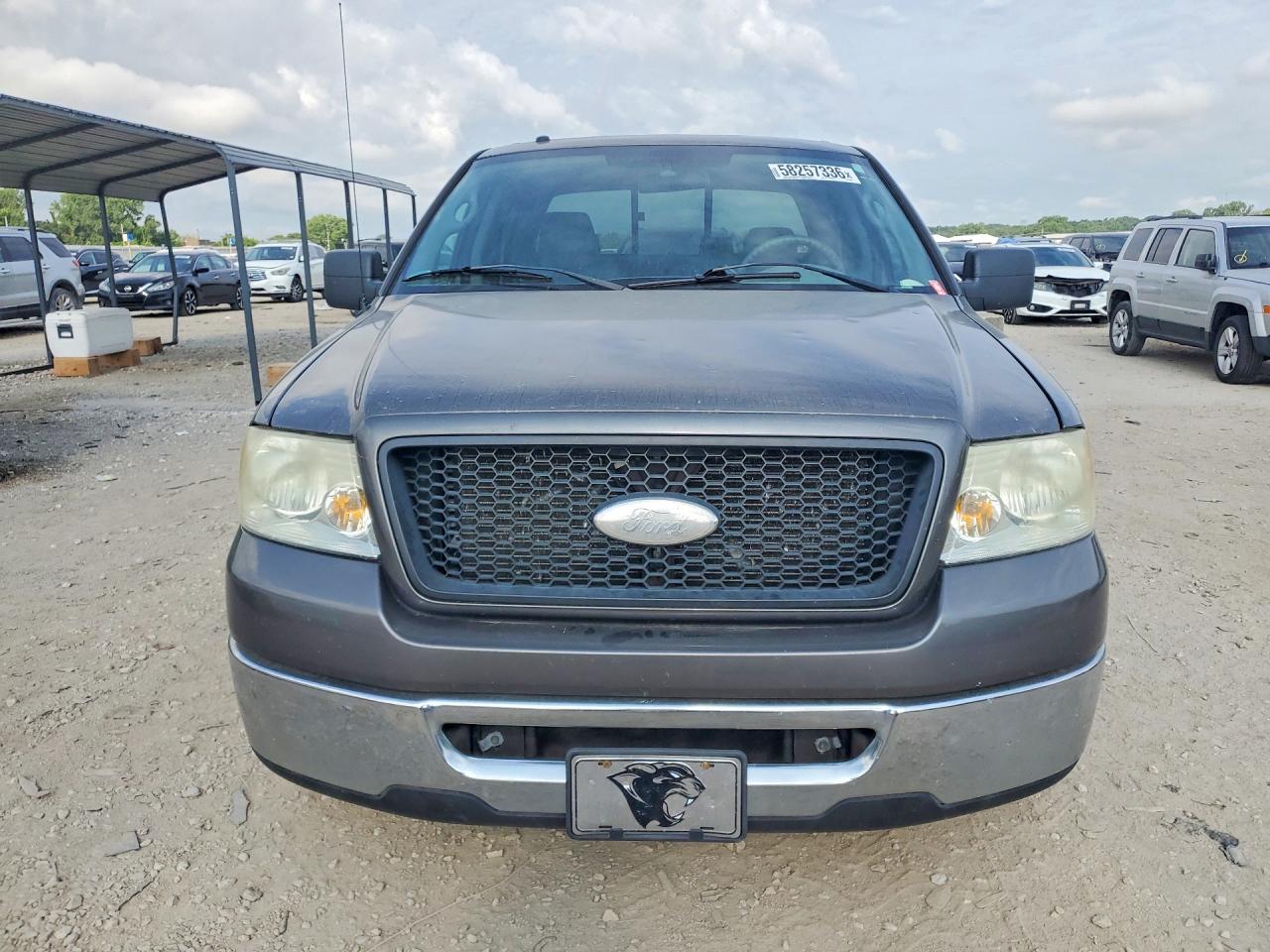2006 Ford F150 Supercrew Gray vin: 1FTRW12W46FB04848