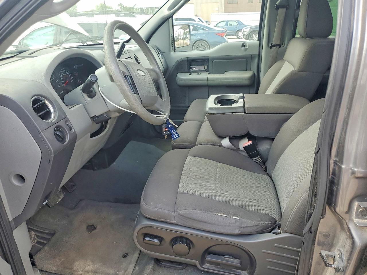 2006 Ford F150 Supercrew Gray vin: 1FTRW12W46FB04848