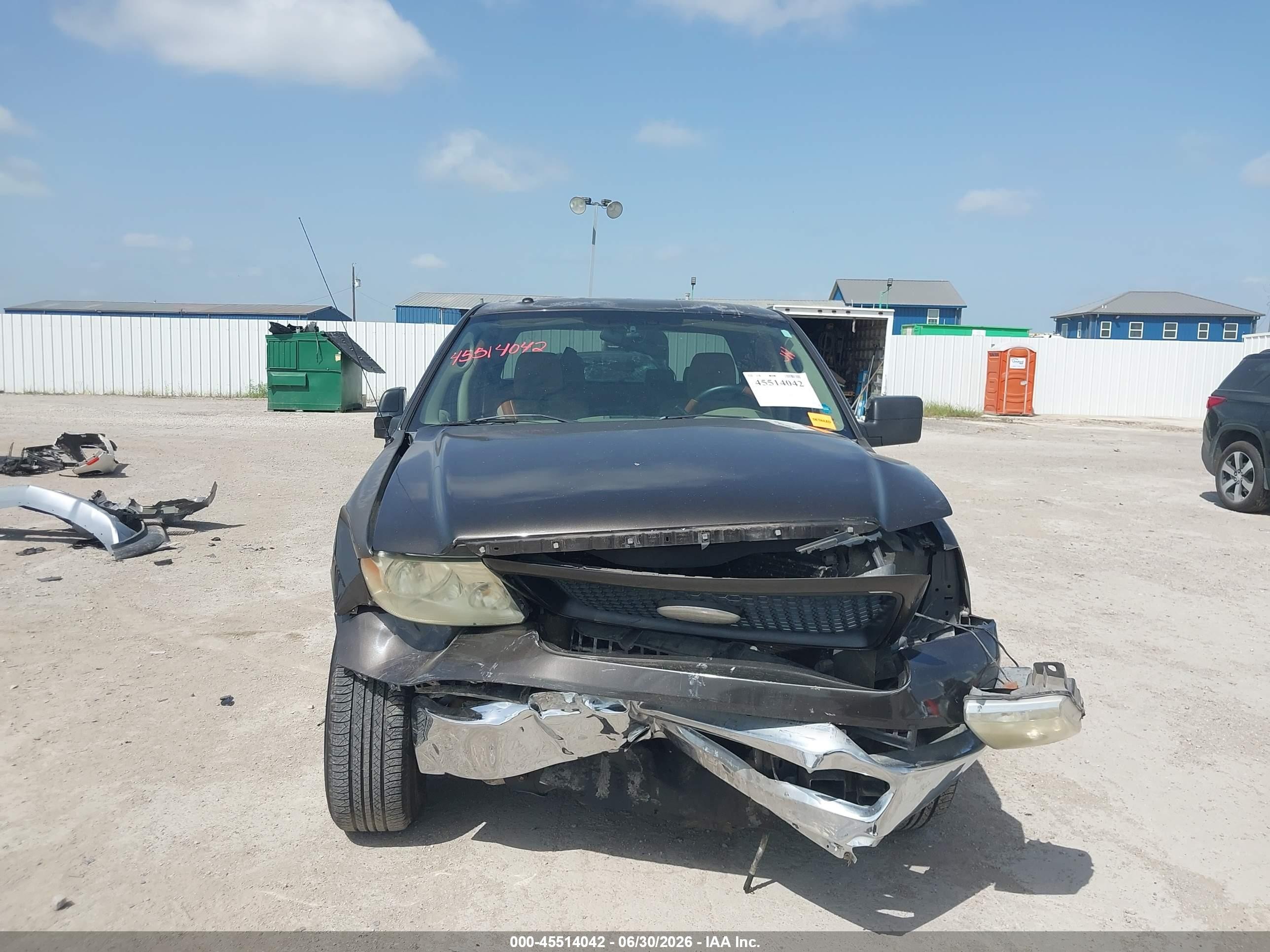 2006 Ford F-150 Xlt Black vin: 1FTRW12W46FB16904