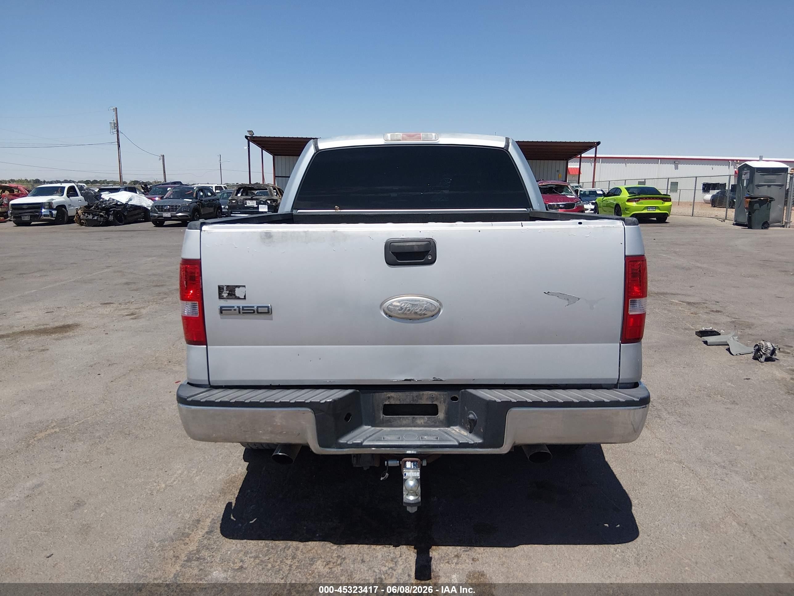 2006 Ford F-150 Xlt Silver vin: 1FTRW12W46FB39521