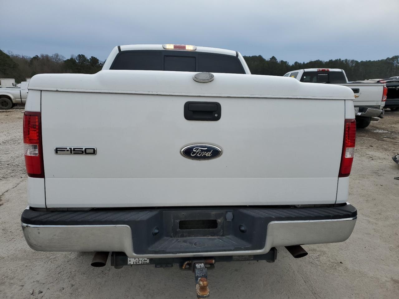 2006 Ford F150 Supercrew White vin: 1FTRW12W46KD72905