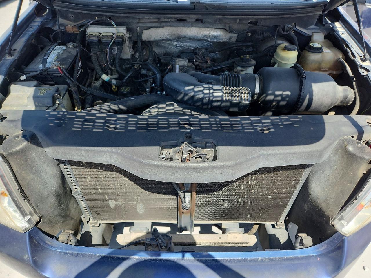 2007 Ford F150 Supercrew Blue vin: 1FTRW12W47FA18165