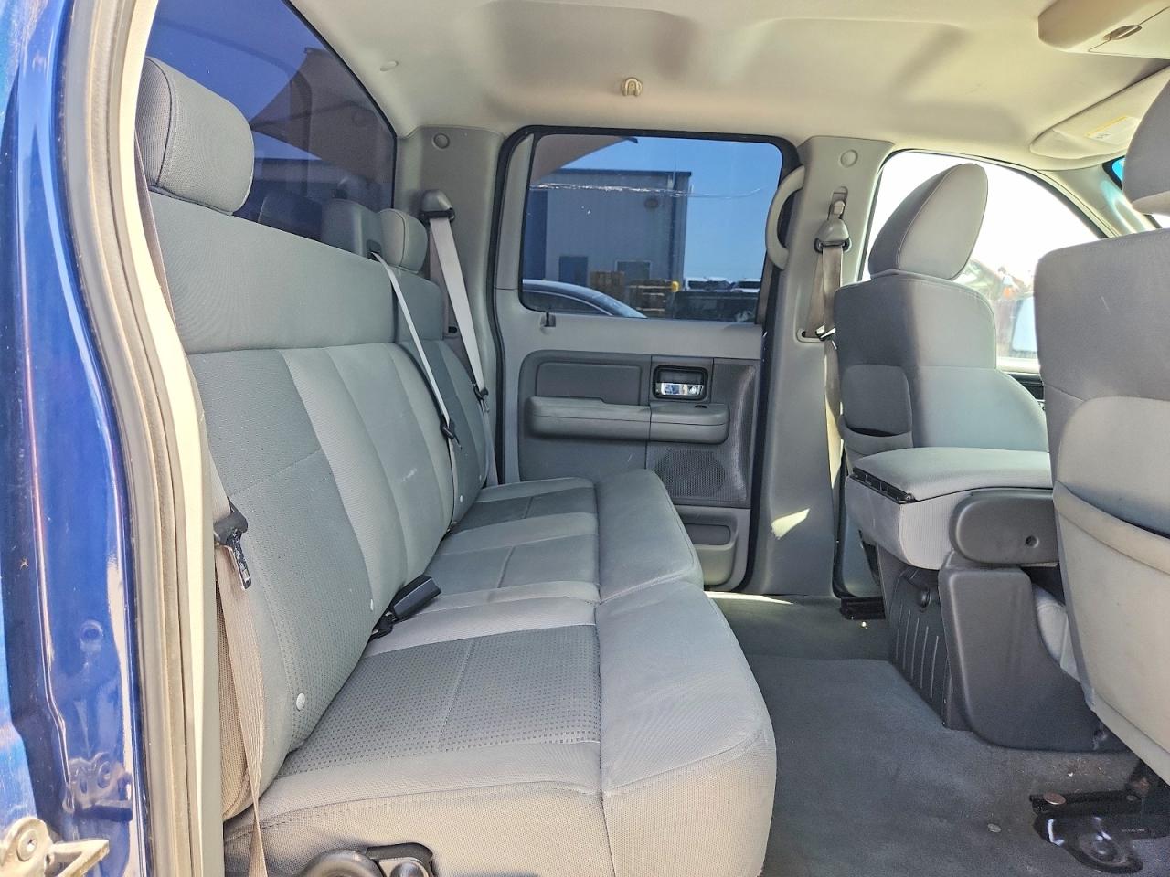 2007 Ford F150 Supercrew Blue vin: 1FTRW12W47FA18165