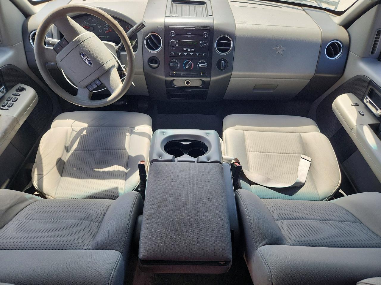 2007 Ford F150 Supercrew Blue vin: 1FTRW12W47FA18165