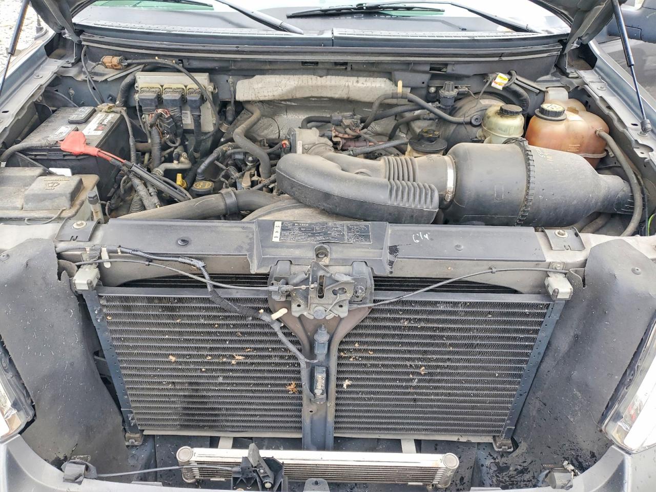 2007 Ford F150 Supercrew Gray vin: 1FTRW12W47FB33610