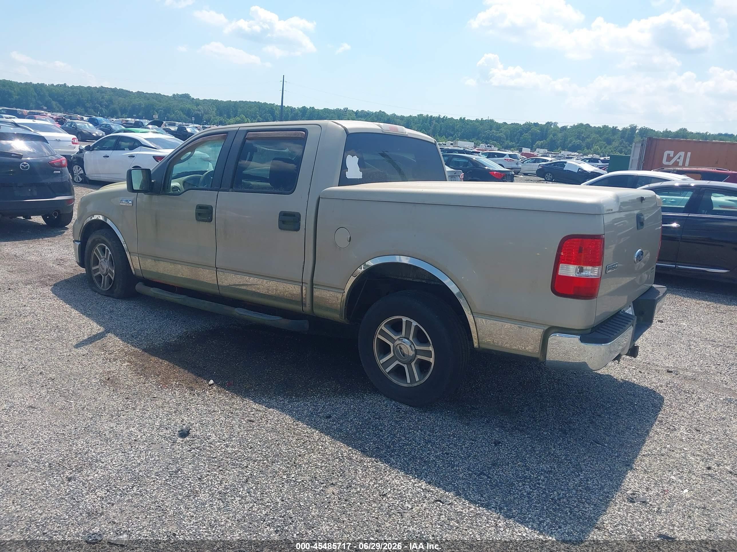 2007 Ford F-150 Xlt Gold vin: 1FTRW12W47FB39911