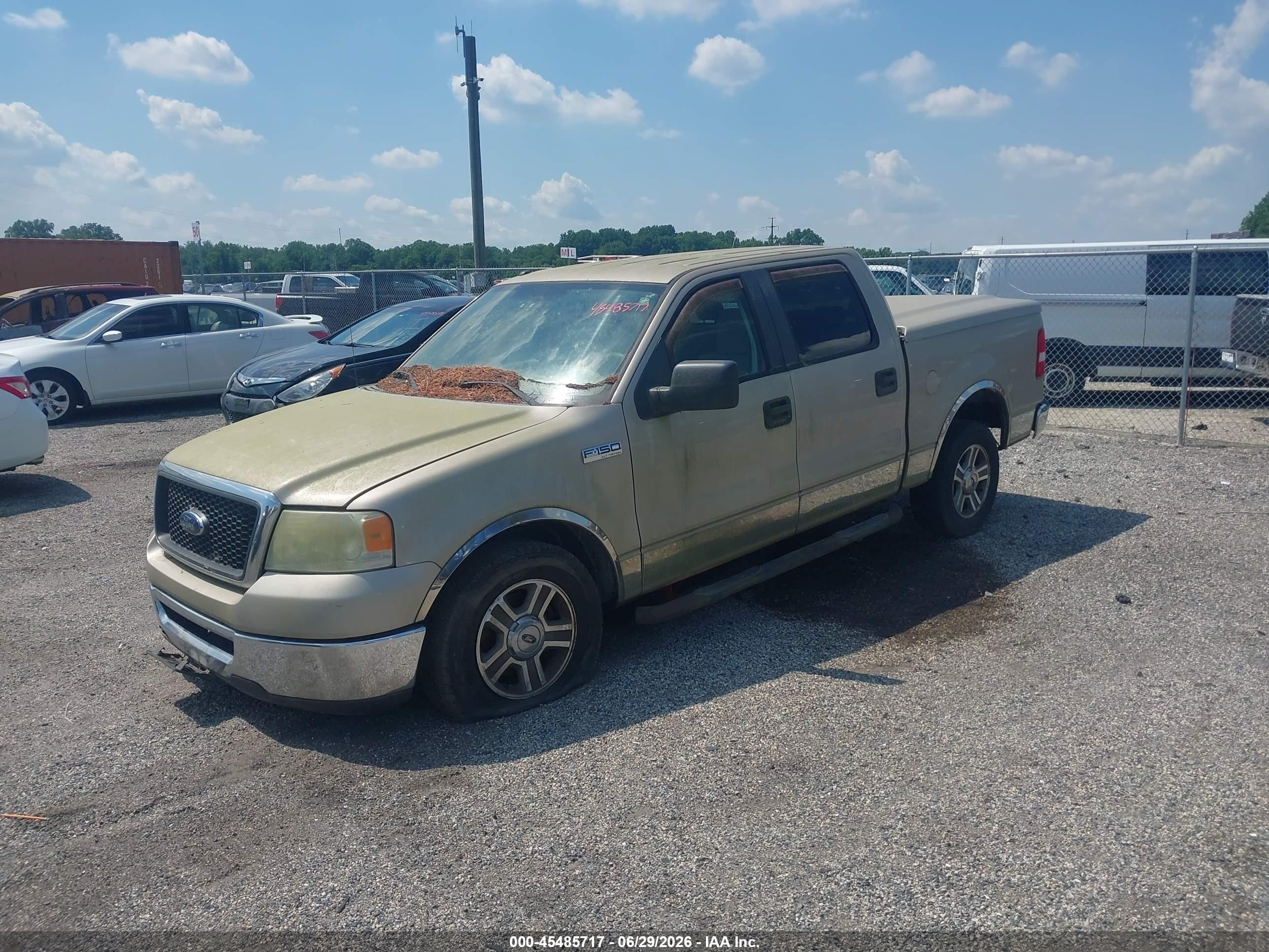 2007 Ford F-150 Xlt Gold vin: 1FTRW12W47FB39911