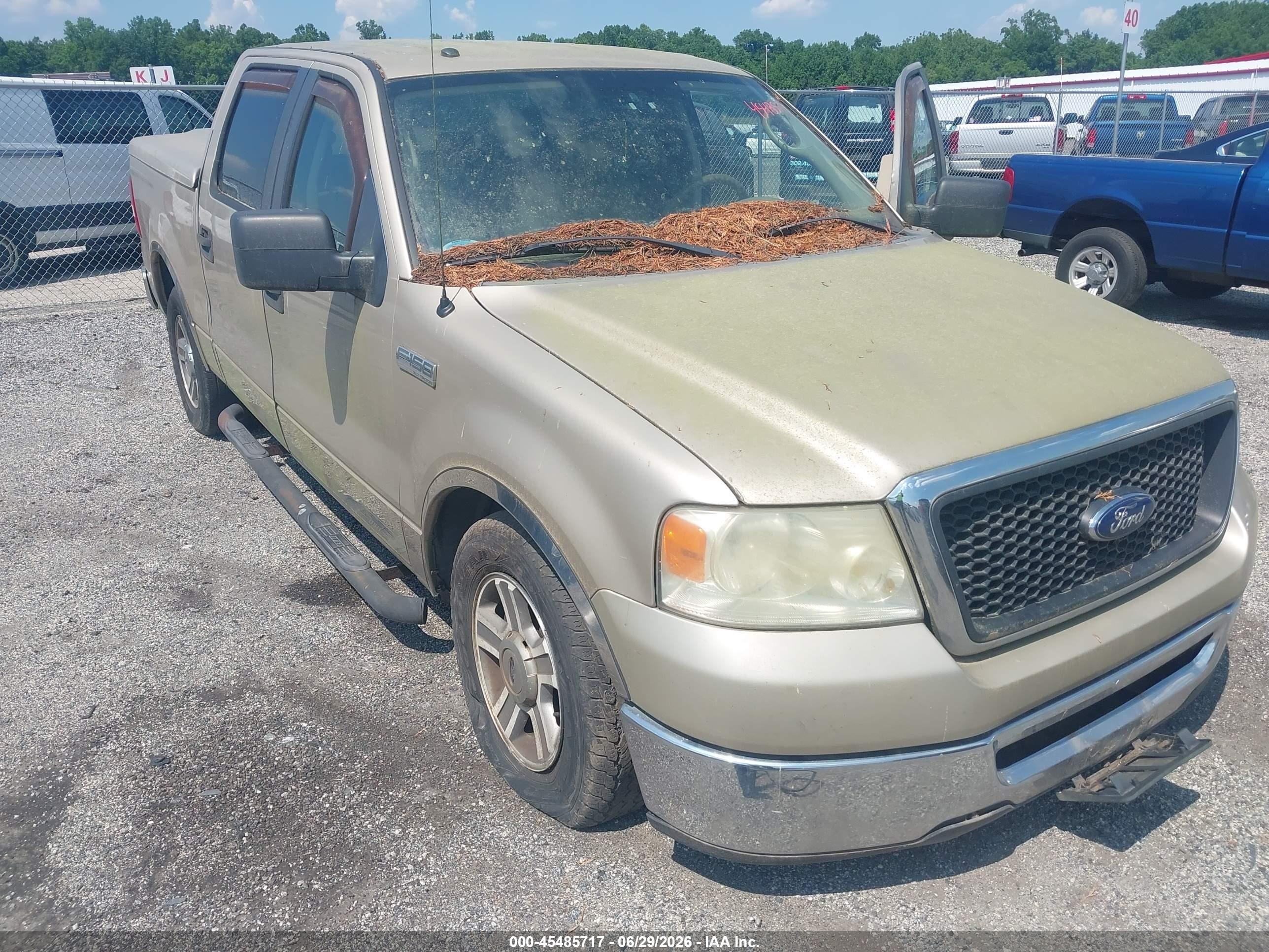 2007 Ford F-150 Xlt Gold vin: 1FTRW12W47FB39911