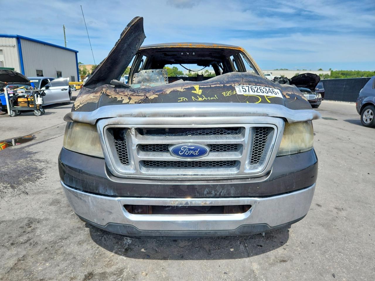 2007 Ford F150 Supercrew Gray vin: 1FTRW12W47FB41142