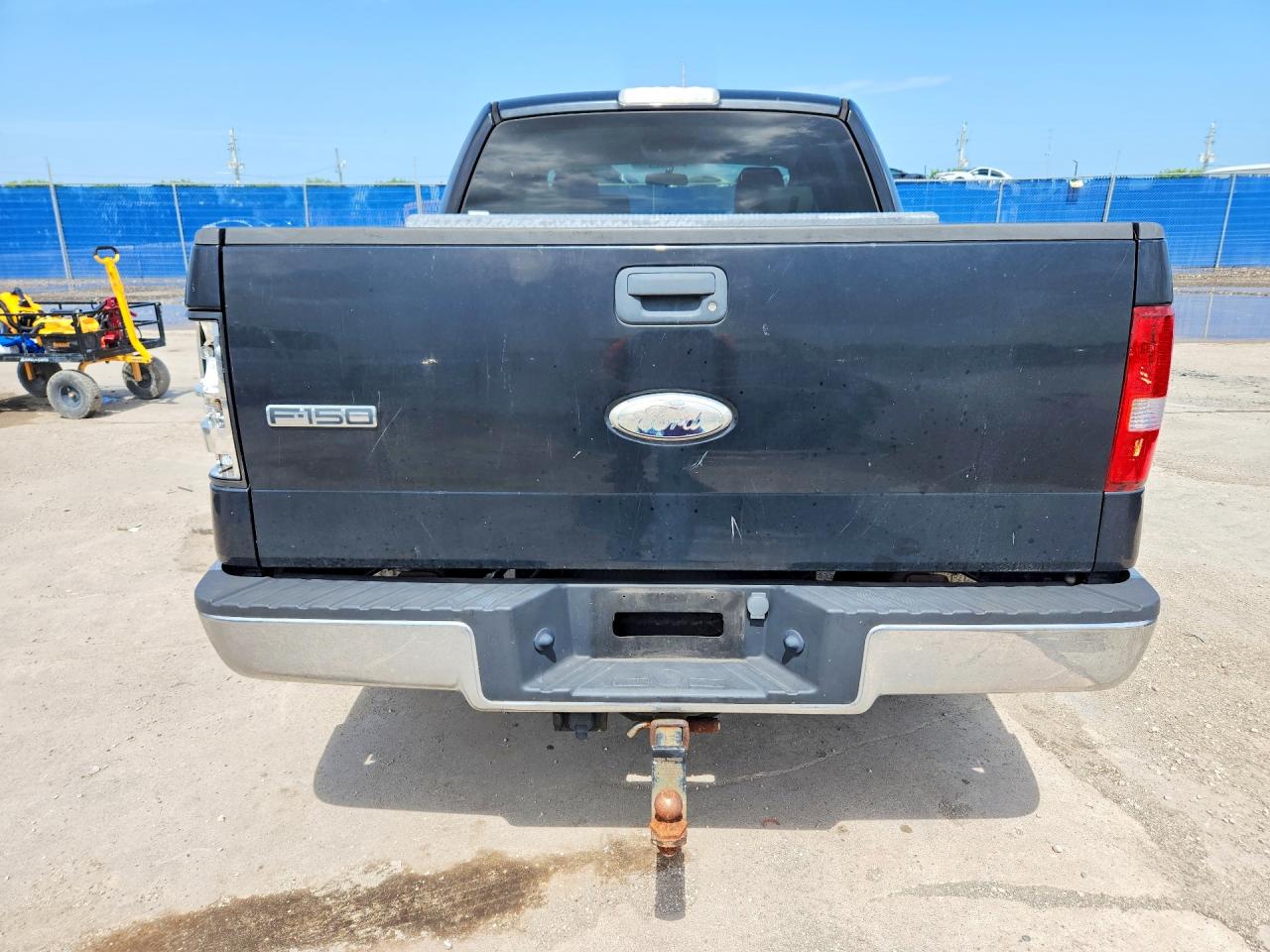 2007 Ford F150 Supercrew Black vin: 1FTRW12W47FB68180