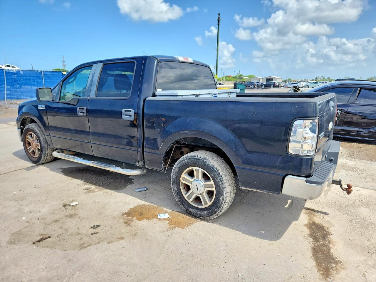 2007 Ford F150 Supercrew Black vin: 1FTRW12W47FB68180