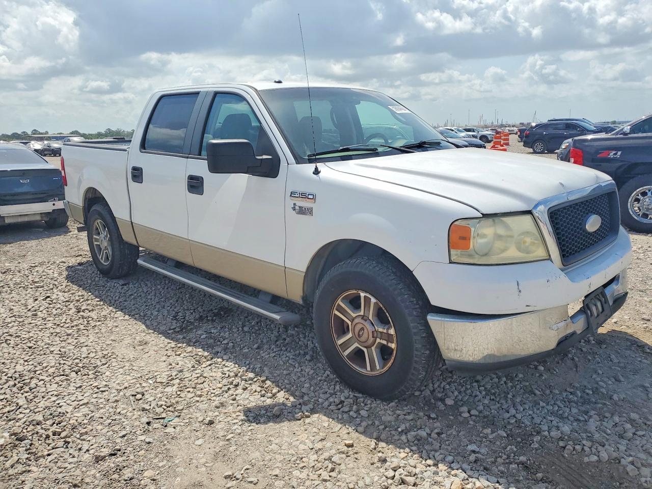 2007 Ford F150 Белый vin: 1FTRW12W47KB14658