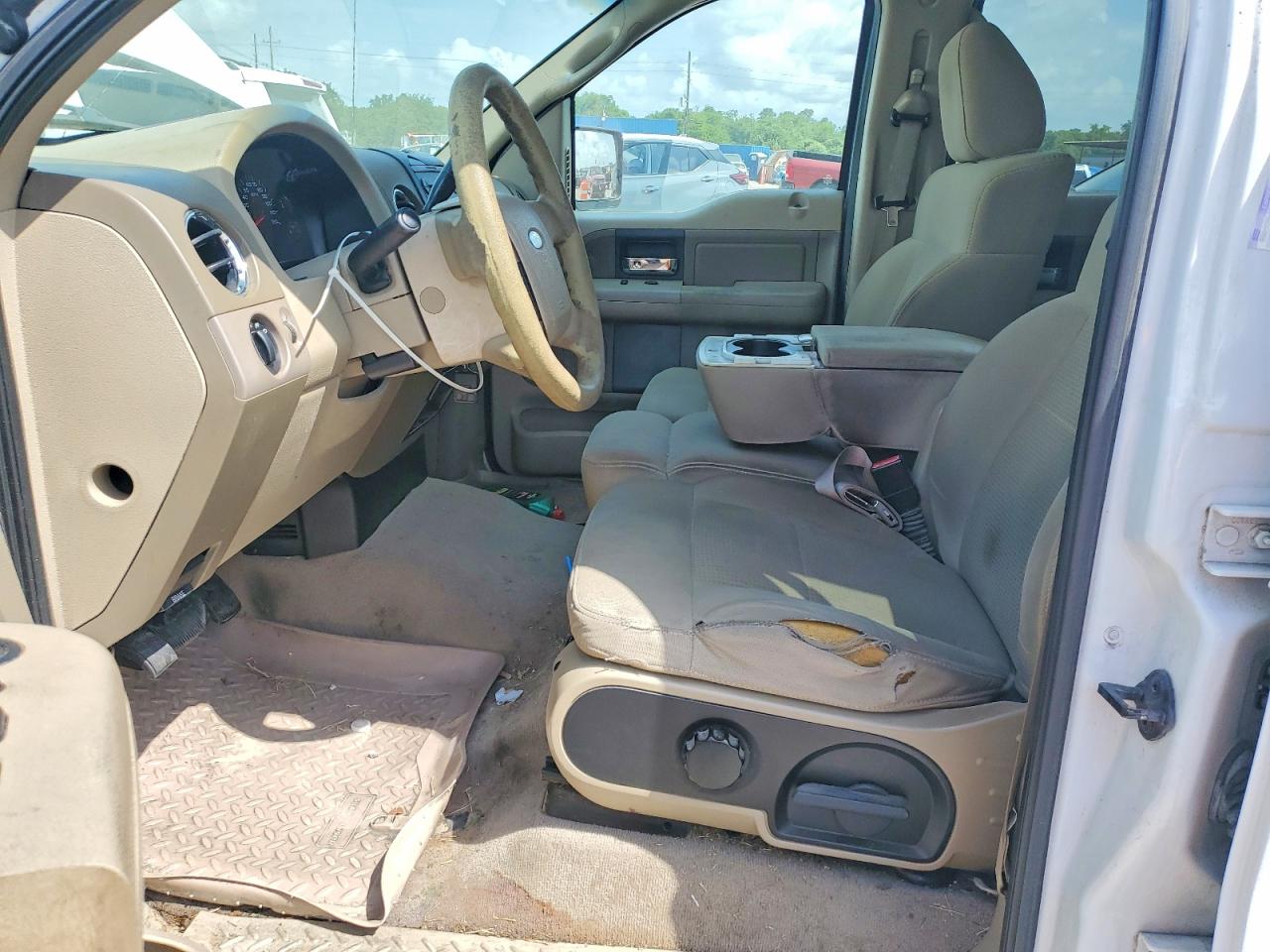 2007 Ford F150 Белый vin: 1FTRW12W47KB14658