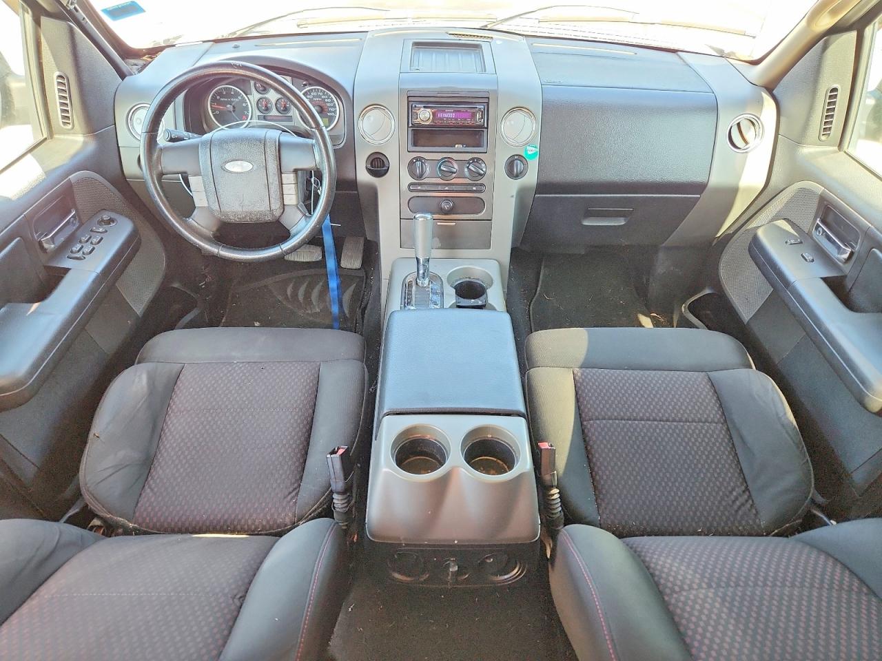2007 Ford F150 Supercrew Gray vin: 1FTRW12W47KD08221