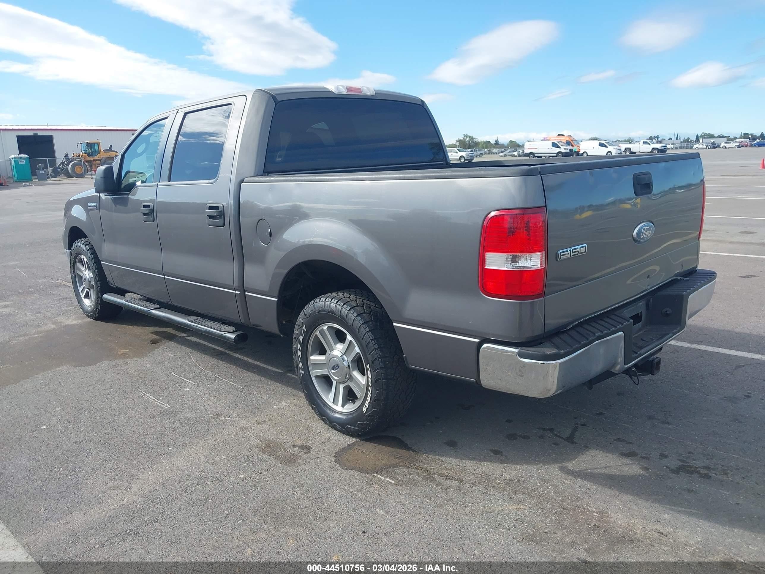 2008 Ford F-150 60th Anniversary/fx2/xl/xlt Gray vin: 1FTRW12W48FB10927