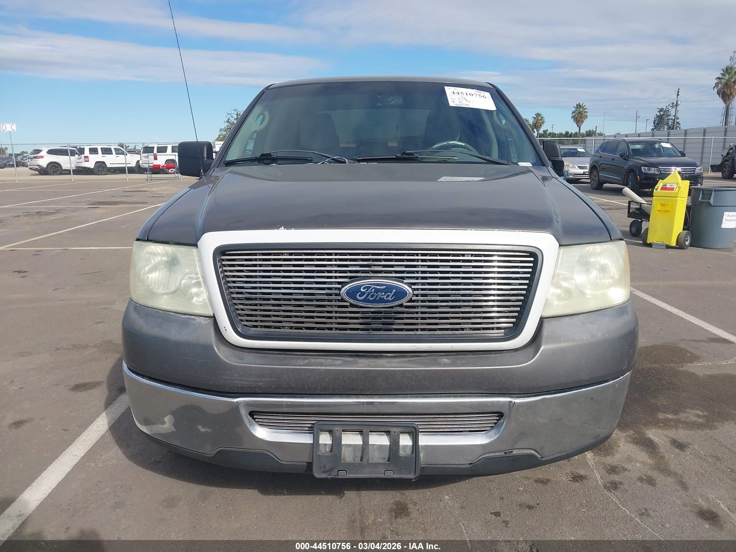 2008 Ford F-150 60th Anniversary/fx2/xl/xlt Gray vin: 1FTRW12W48FB10927