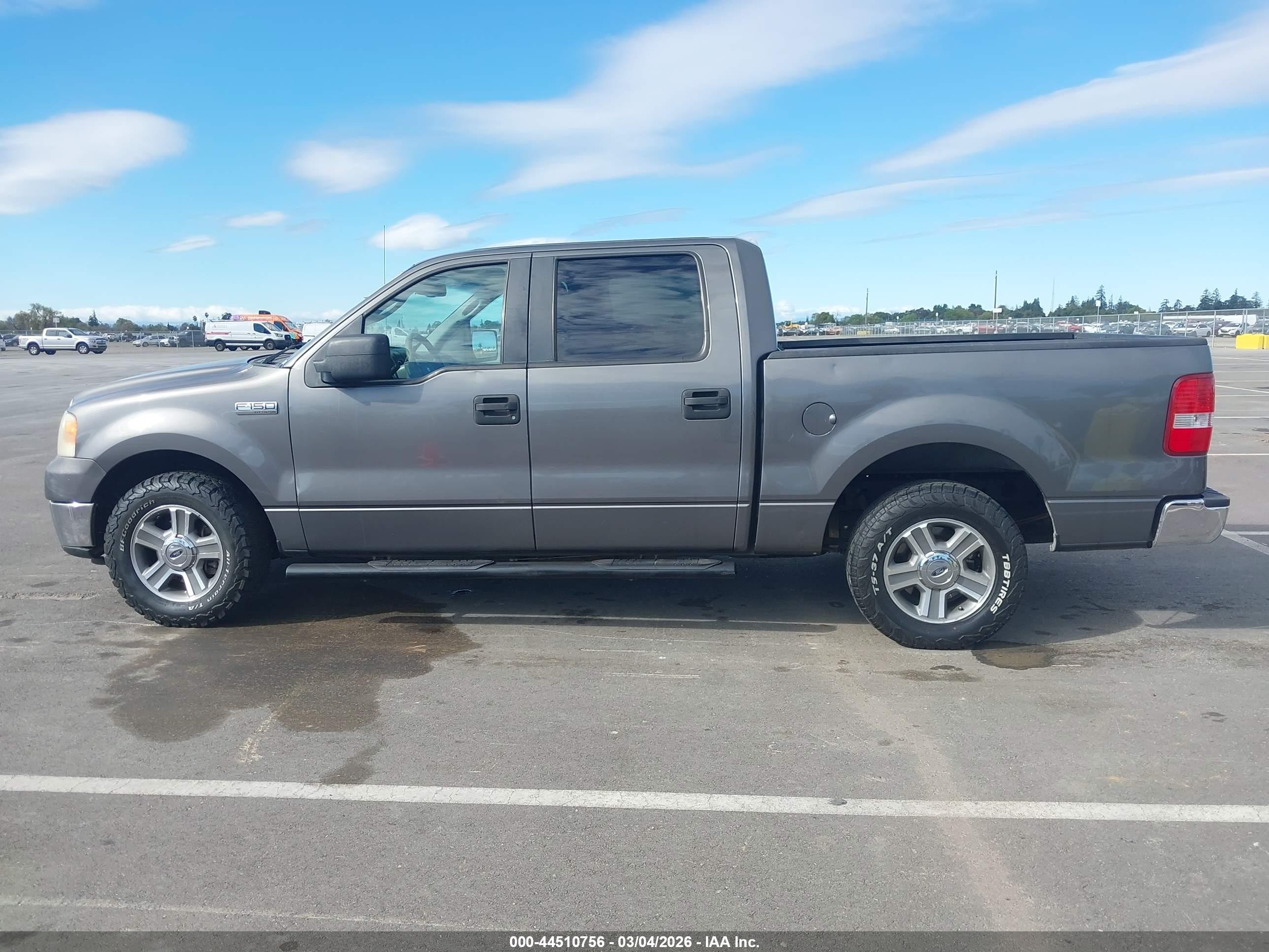 2008 Ford F-150 60th Anniversary/fx2/xl/xlt Gray vin: 1FTRW12W48FB10927