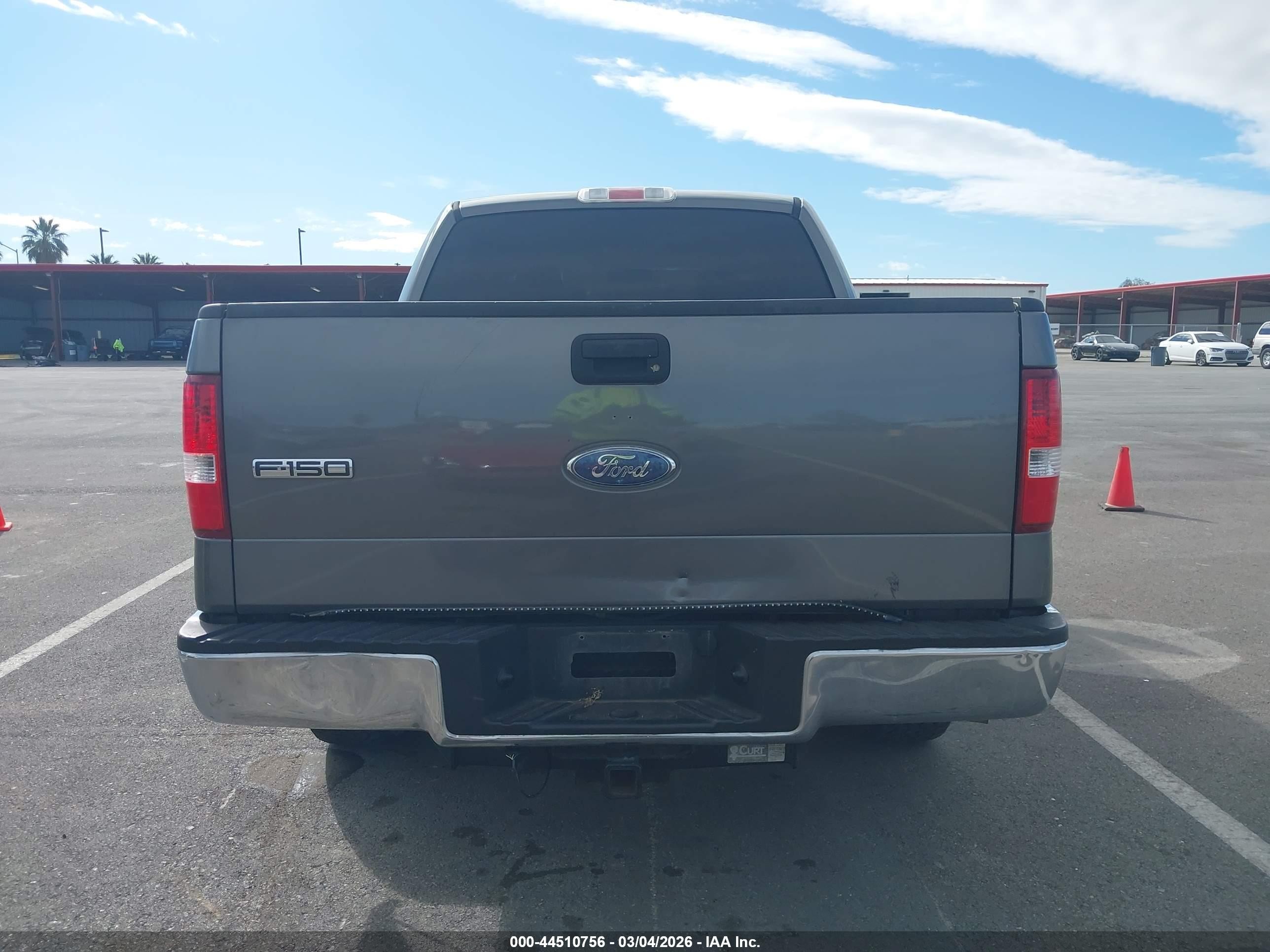 2008 Ford F-150 60th Anniversary/fx2/xl/xlt Gray vin: 1FTRW12W48FB10927