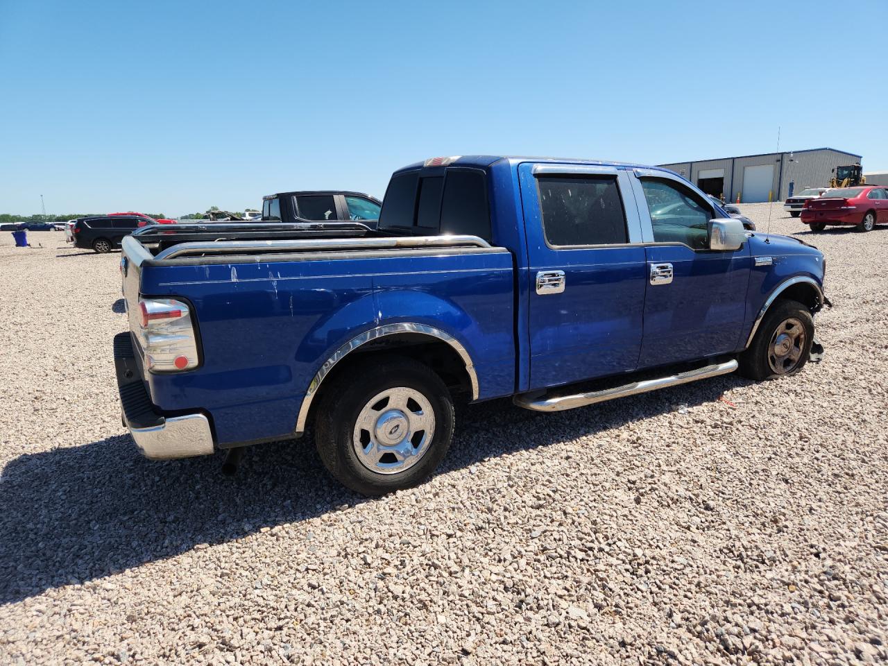 2004 Ford F150 Supercrew Blue vin: 1FTRW12W54KB32081