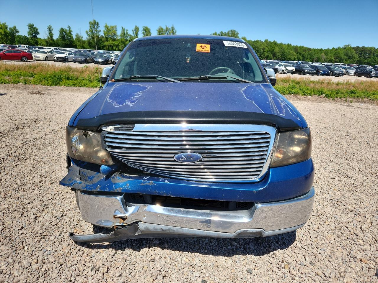 2004 Ford F150 Supercrew Blue vin: 1FTRW12W54KB32081