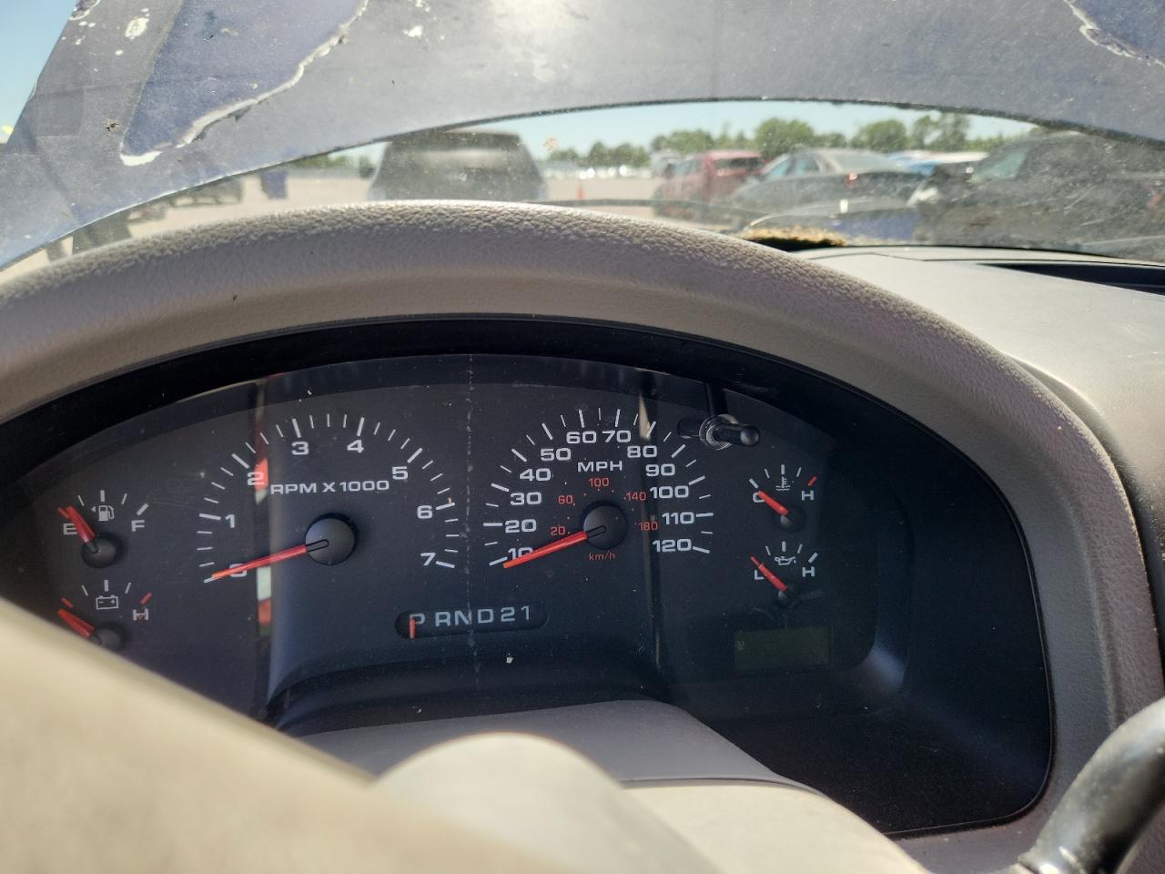 2004 Ford F150 Supercrew Blue vin: 1FTRW12W54KB32081