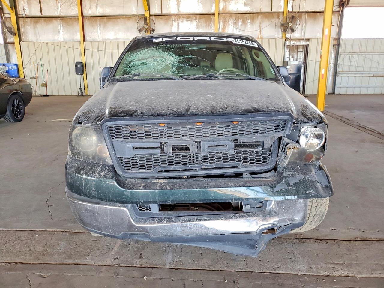 2005 Ford F150 Supercrew Green vin: 1FTRW12W55KC35308