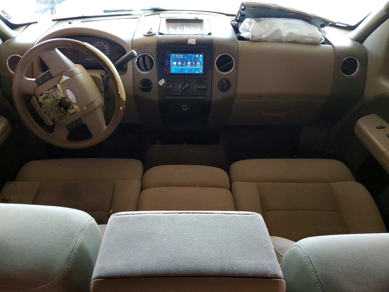 2005 Ford F150 Supercrew Green vin: 1FTRW12W55KC35308