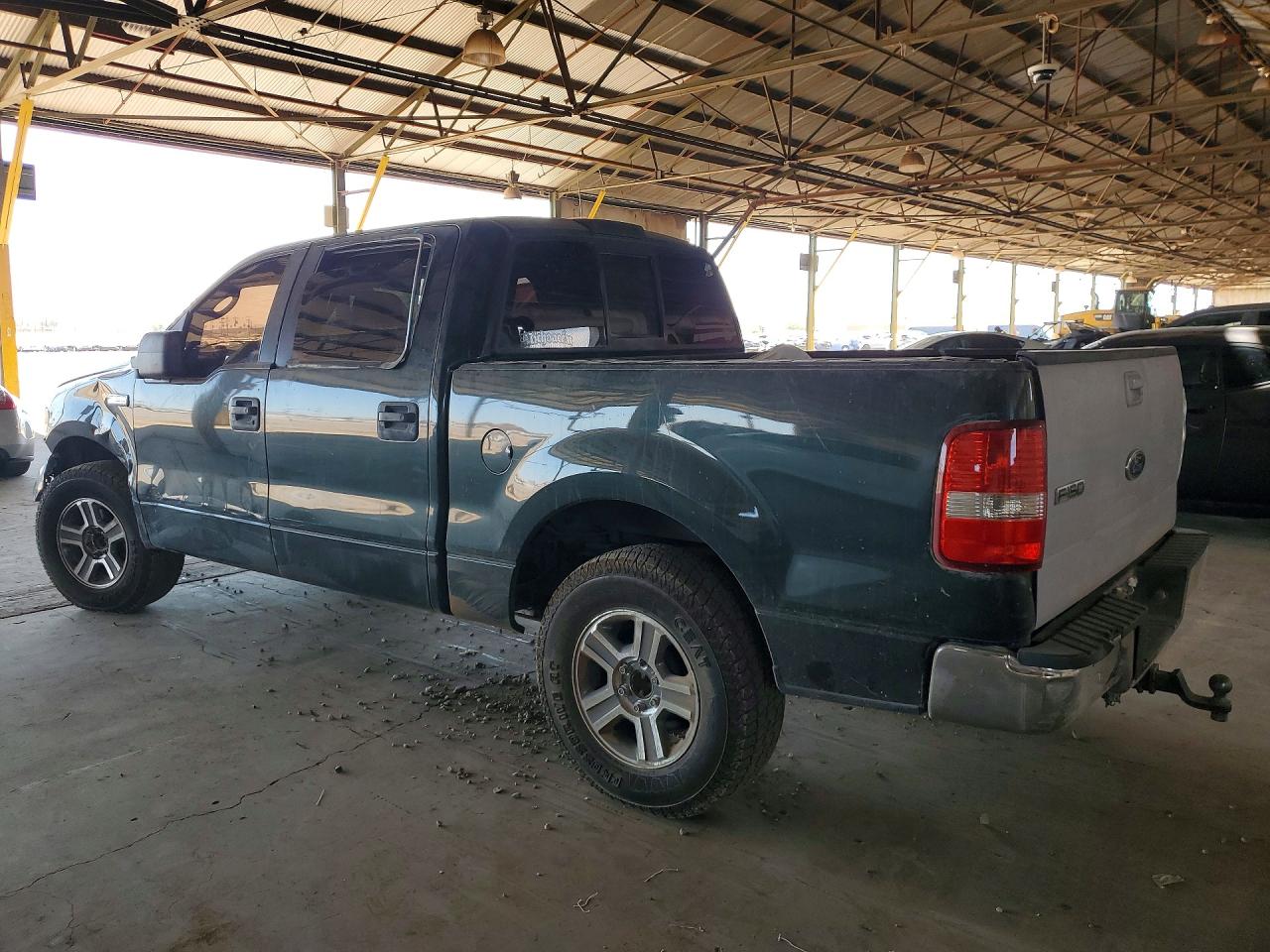 2005 Ford F150 Supercrew Green vin: 1FTRW12W55KC35308
