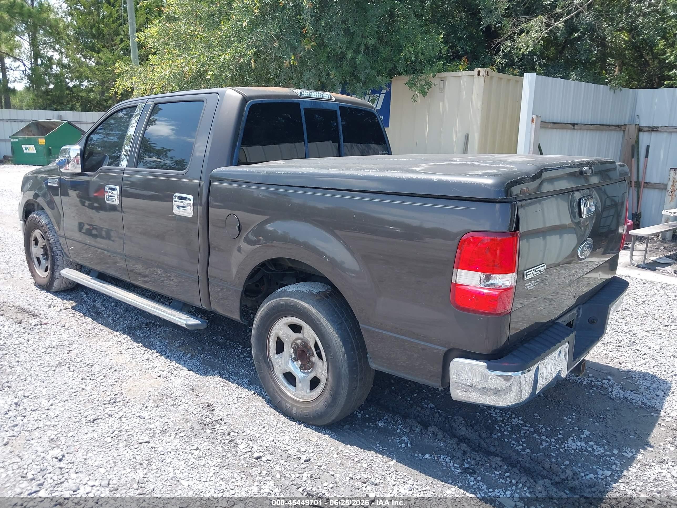 2005 Ford F-150 Xlt Brown vin: 1FTRW12W55KD46120