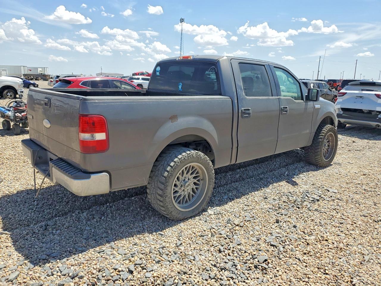 2006 Ford F150 Supercrew Gray vin: 1FTRW12W56KB59400