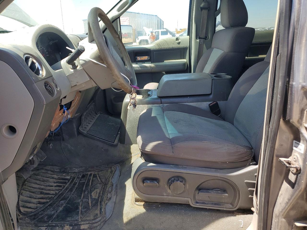 2006 Ford F150 Supercrew Gray vin: 1FTRW12W56KB59400