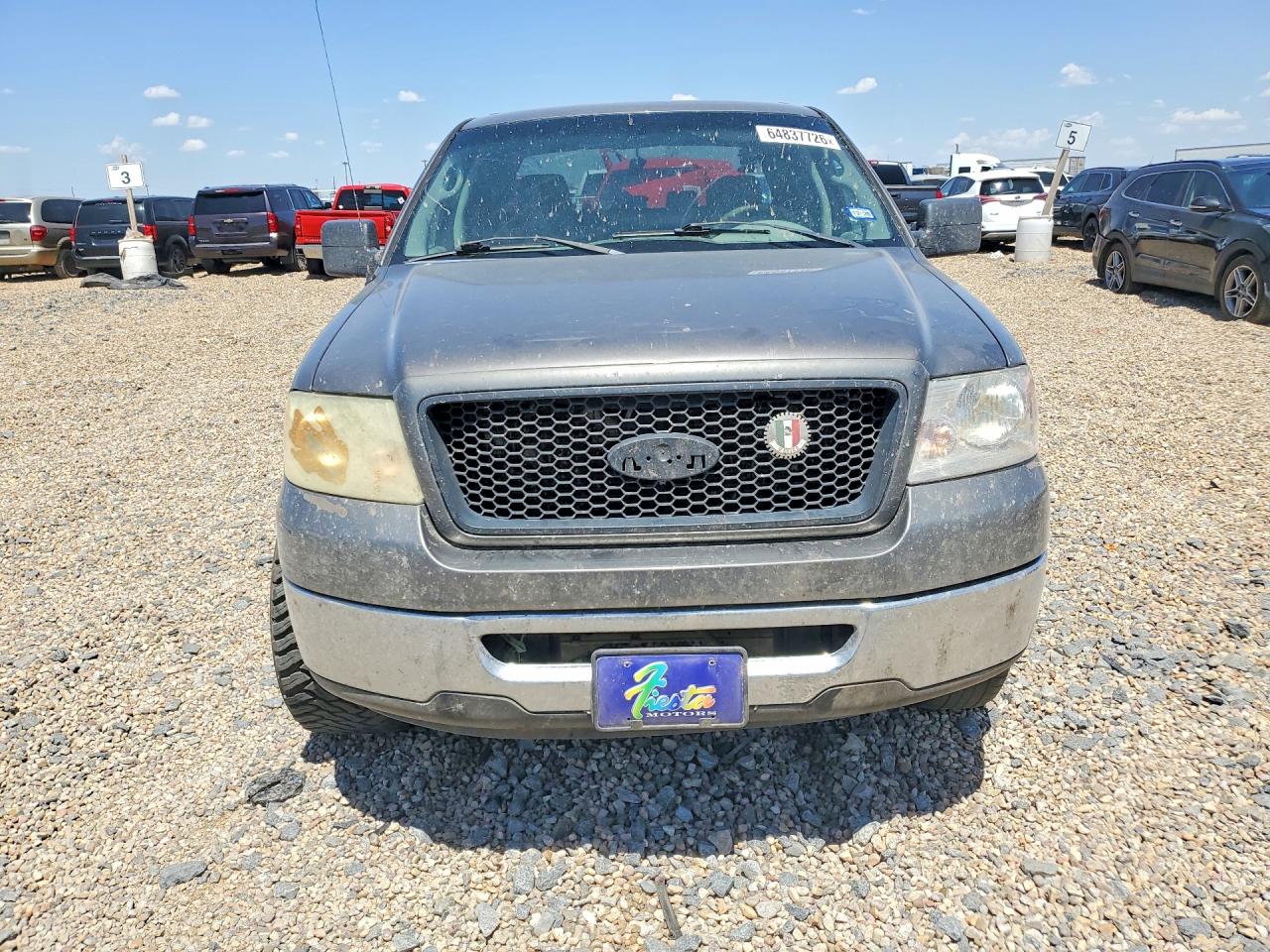 2006 Ford F150 Supercrew Gray vin: 1FTRW12W56KB59400