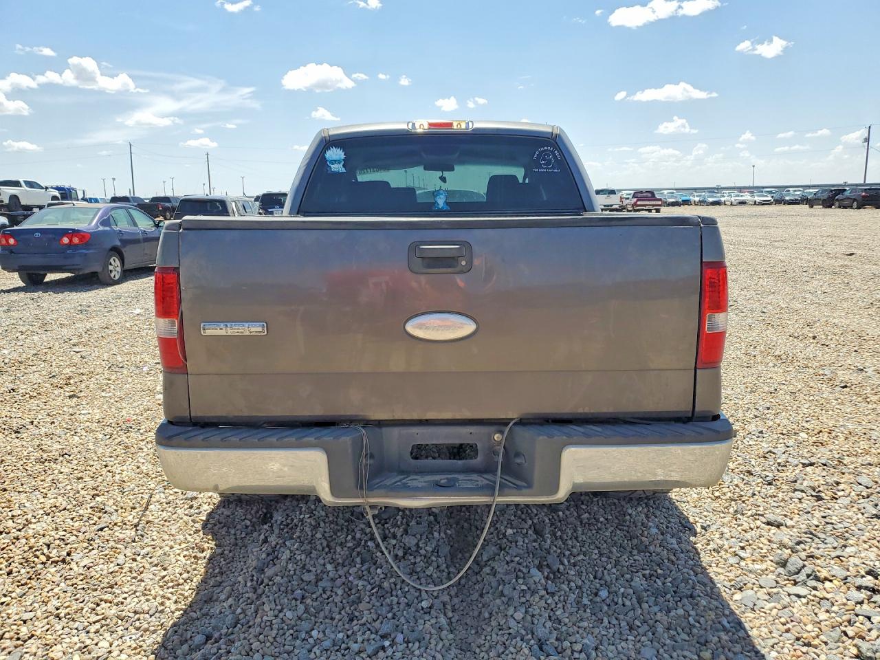 2006 Ford F150 Supercrew Gray vin: 1FTRW12W56KB59400