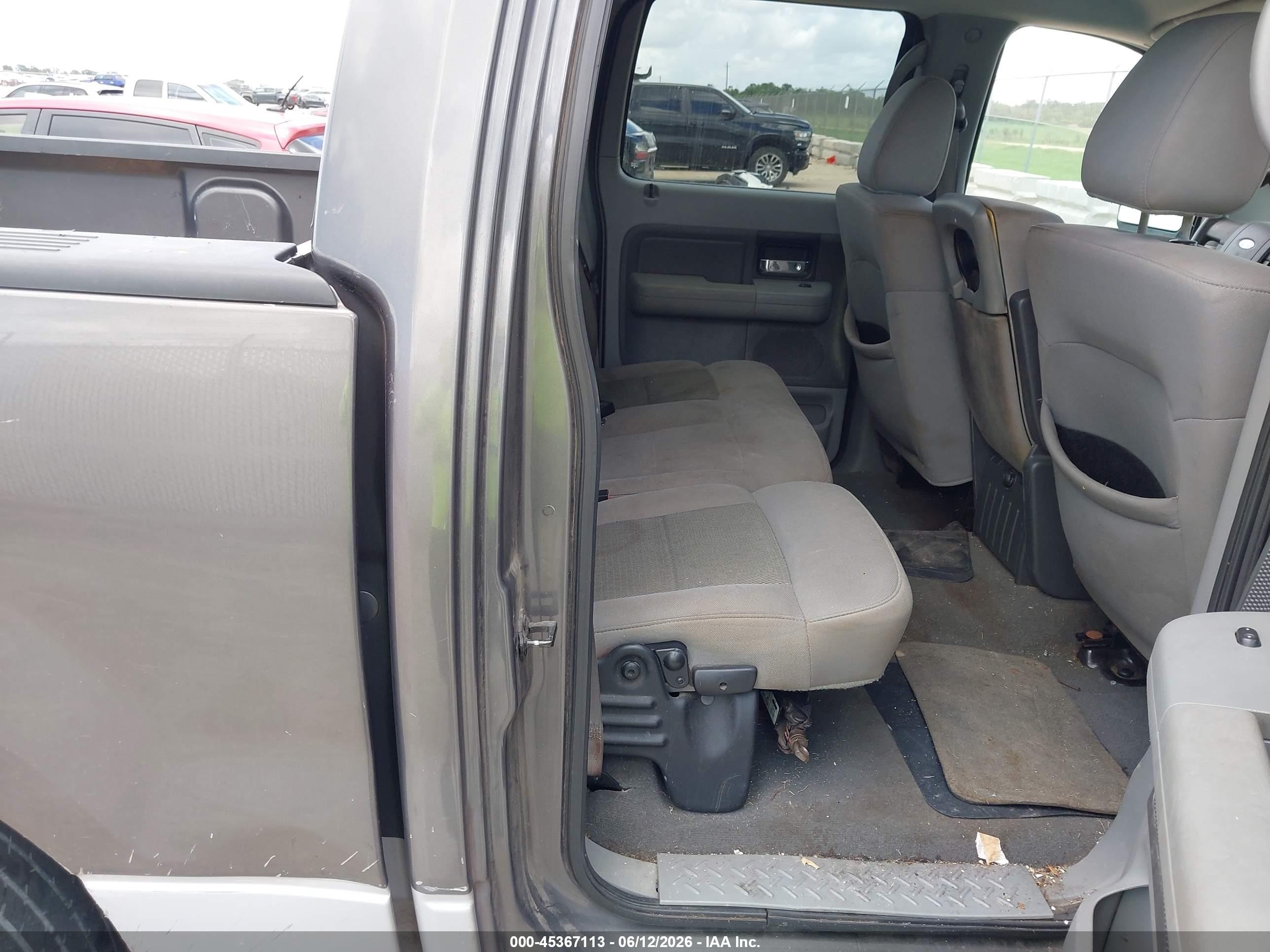 2006 Ford F-150 Xlt Gray vin: 1FTRW12W56KC59979