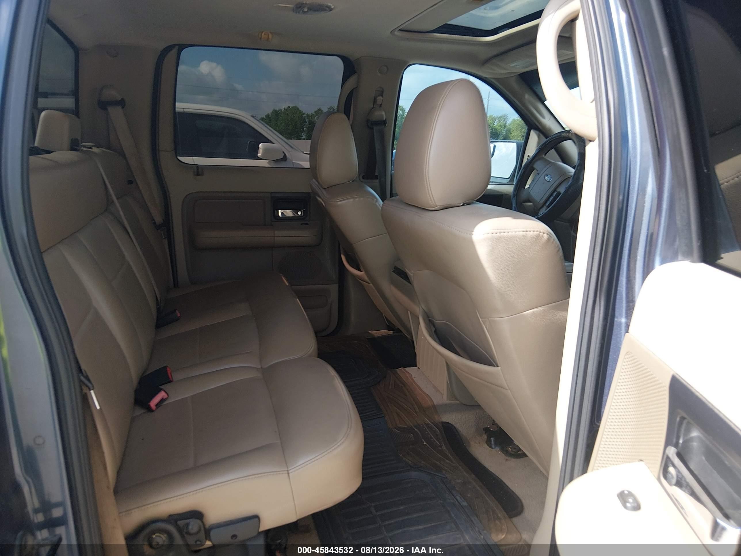 2006 Ford F-150 Xlt Light Blue vin: 1FTRW12W56KC98863