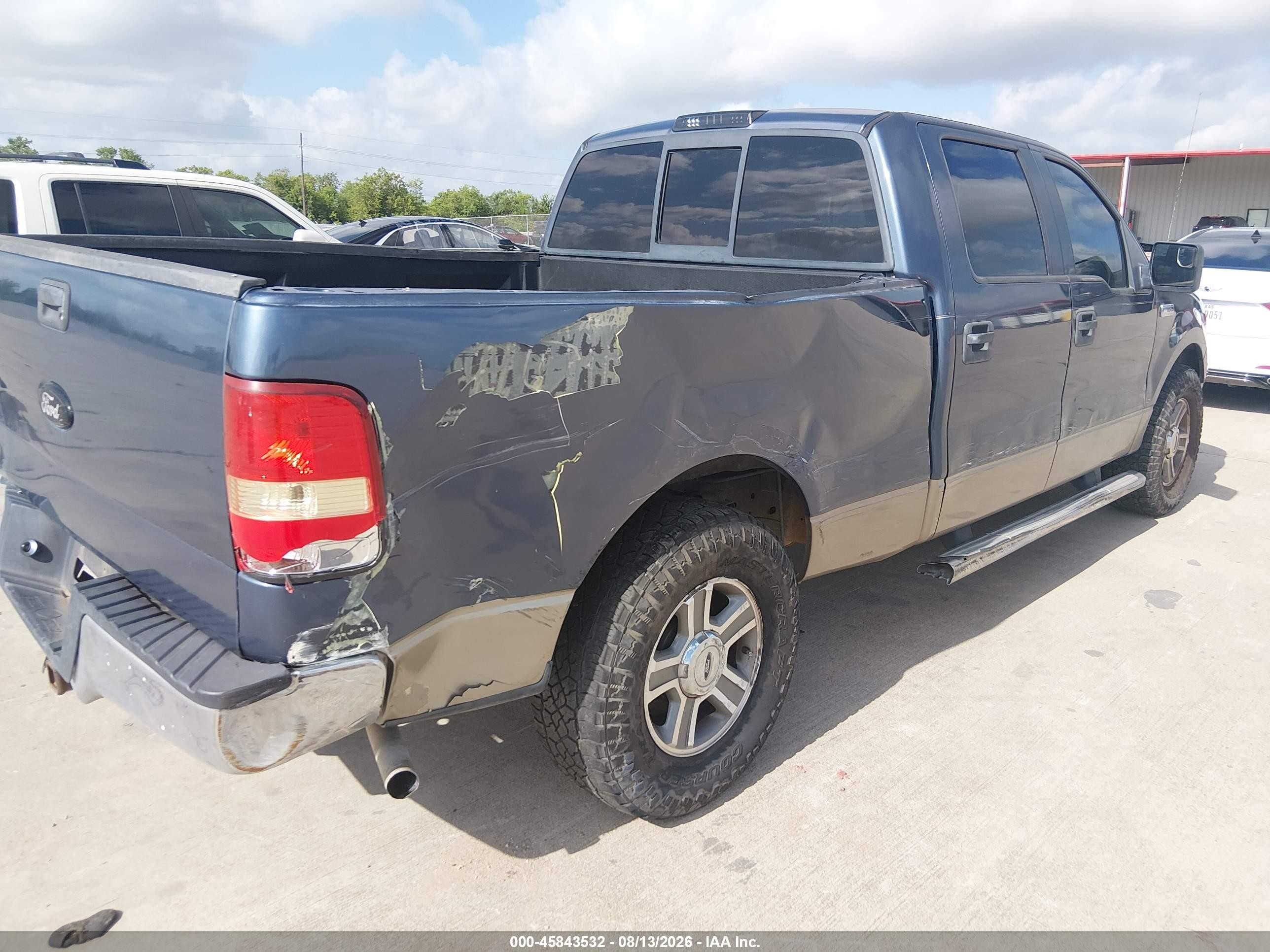 2006 Ford F-150 Xlt Light Blue vin: 1FTRW12W56KC98863