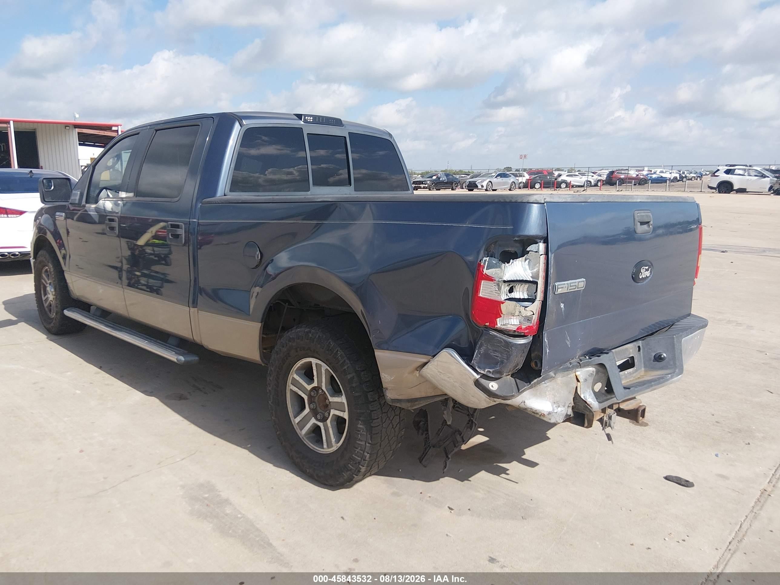 2006 Ford F-150 Xlt Light Blue vin: 1FTRW12W56KC98863