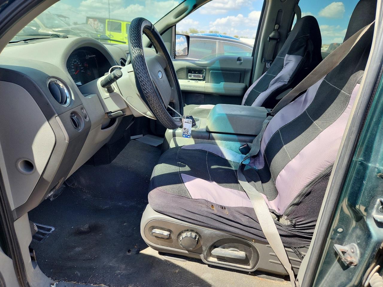 2007 Ford F150 Supercrew Green vin: 1FTRW12W57KA71819