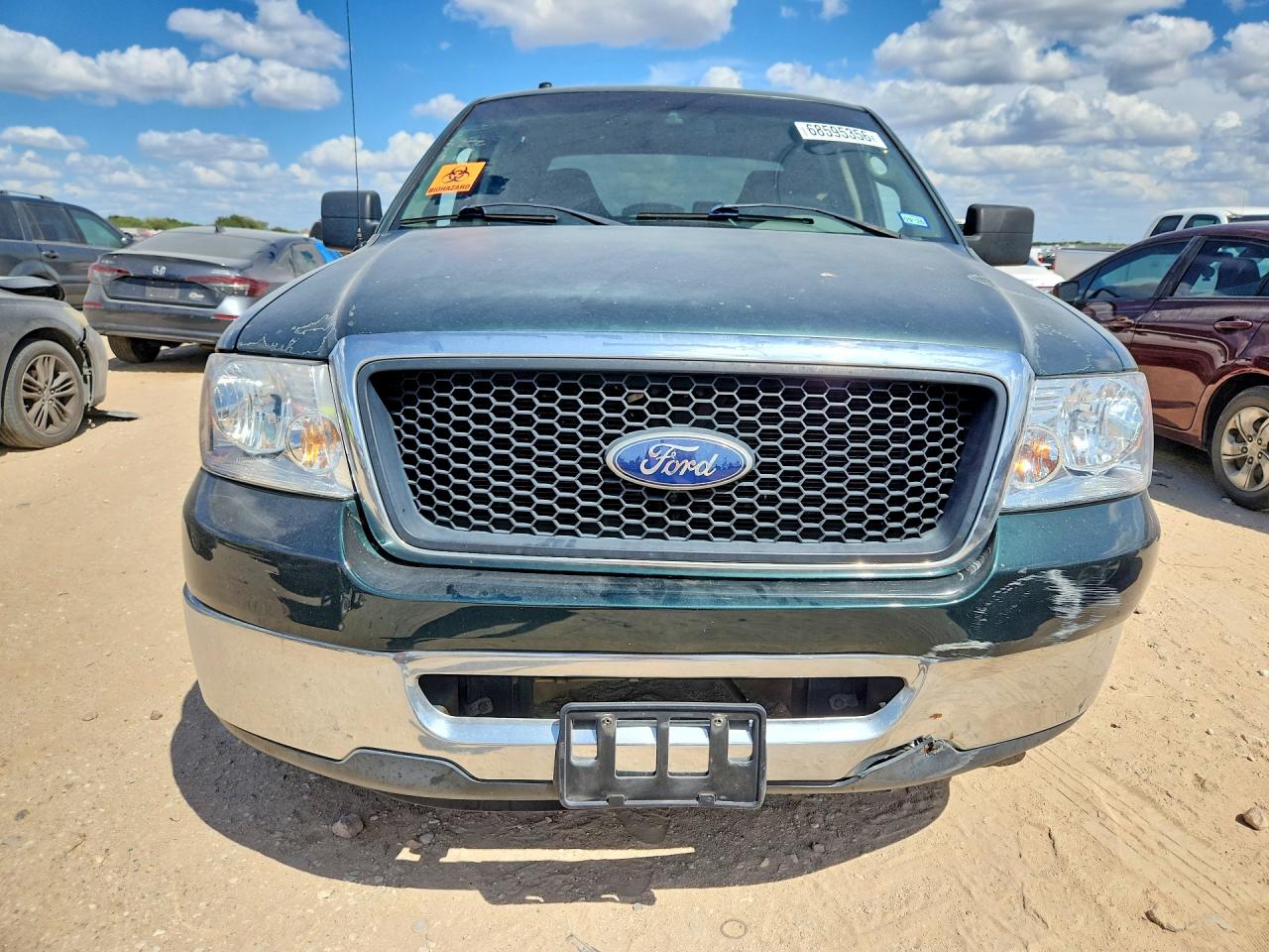 2007 Ford F150 Supercrew Green vin: 1FTRW12W57KA71819