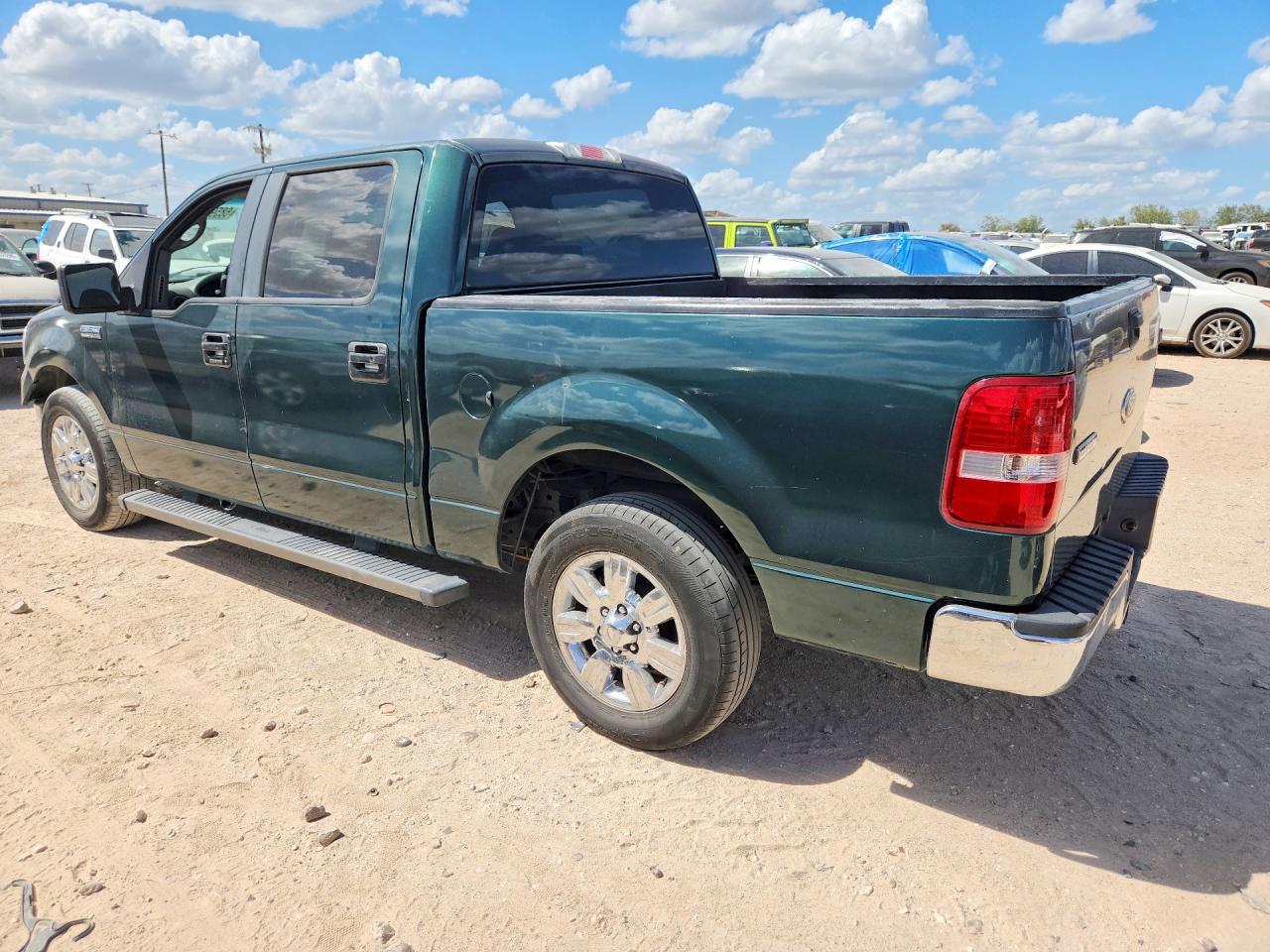 2007 Ford F150 Supercrew Green vin: 1FTRW12W57KA71819
